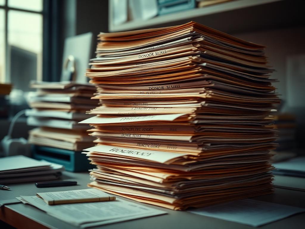 Paper-Based Donor History