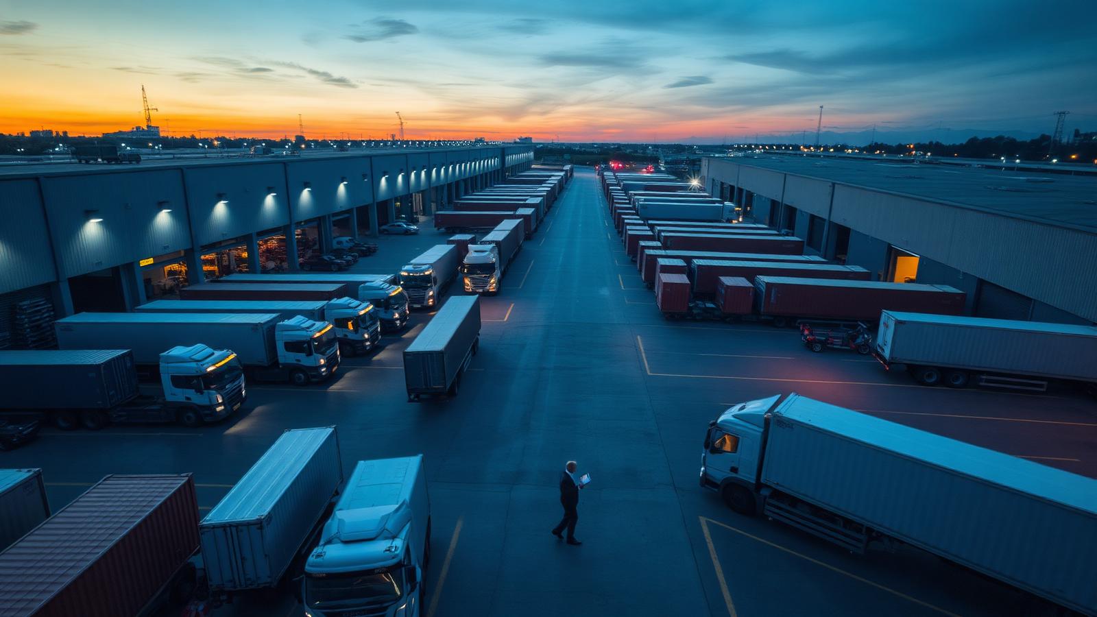 Logistics distribution hub