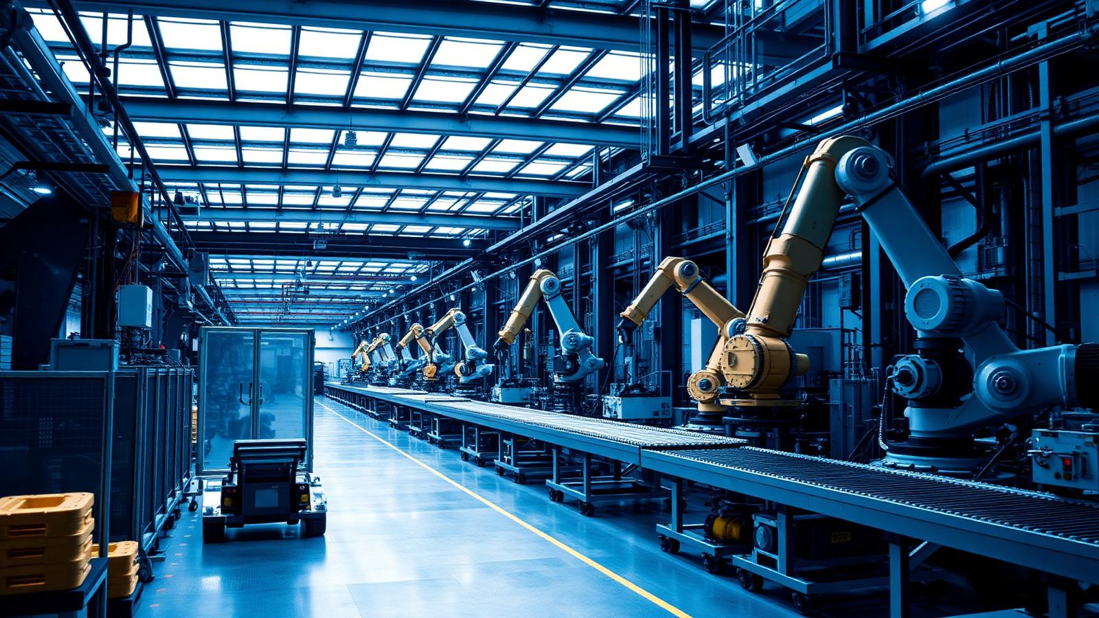 Smart manufacturing floor